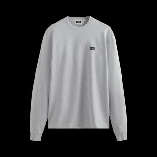 Kith Long-Sleeve Lax Tee 'Light Heather Grey'