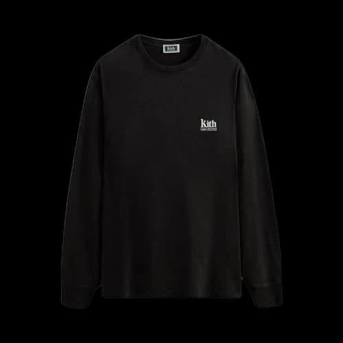 Kith For AMNH Tourist Vintage Long-Sleeve Tee 'Black'