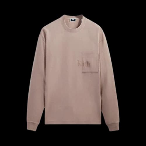 Kith Long-Sleeve Quinn Tee 'Morganite'