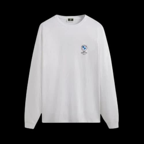 Kith For BMW Crowd Favorite Long-Sleeve Vintage Tee 'White'