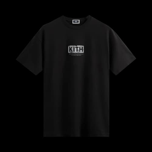 Kith For Branded Arts Eroded Logo Student Tee 'Black'