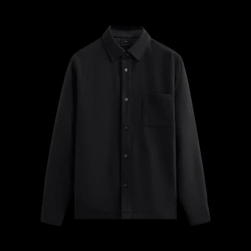 Kith 101 Wool Ginza Shirt 'Black'