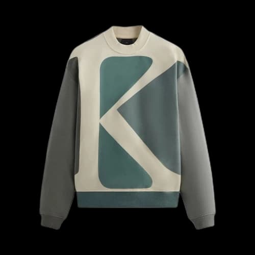 Kith 101 Initial K Mock Neck Sweatshirt 'Realm'
