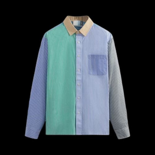Kith Striped Berkeley Button Down Shirt 'Prestige'