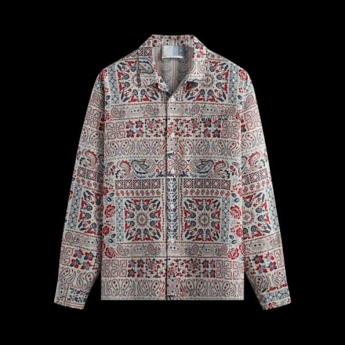 Kith Long-Sleeve Thompson Shirt 'Sandrift'
