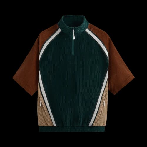 Kith Linden Retro Quarter Zip 'Stadium'