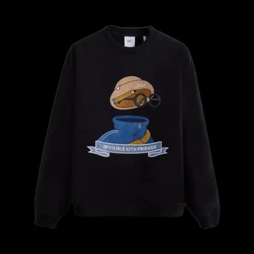 Kith x Invisible Friends Crewneck 'Black'