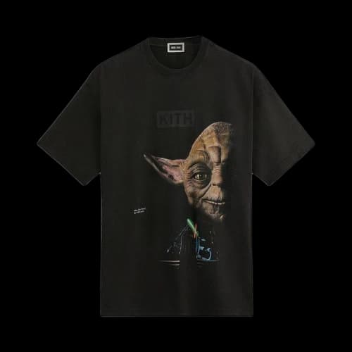 Kith x Star Wars Yoda Vintage Tee 'Black'