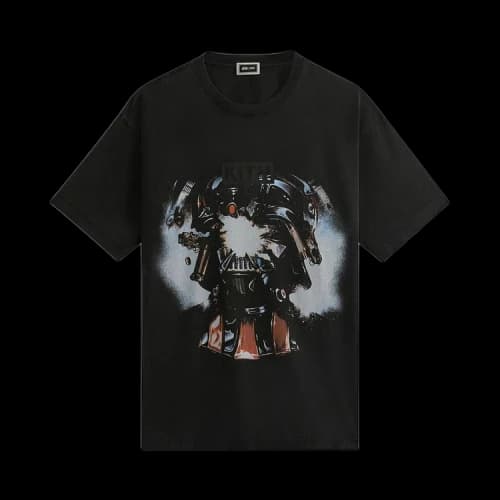 Kith x Star Wars Exploding Darth Vader Vintage Tee 'Black'