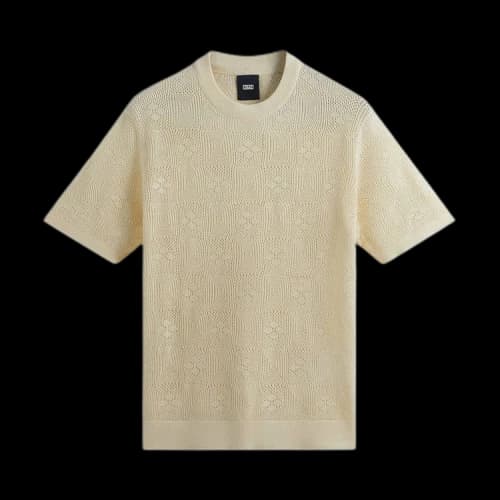 Kith Tilden Crochet Shirt 'Sandrift'