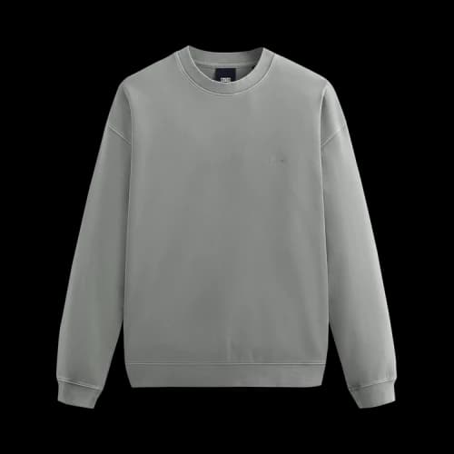 Kith Crystal Wash Interlock Vintage Crewneck 'Haze'