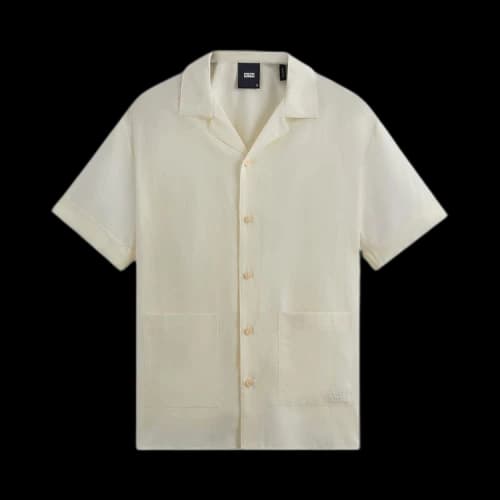 Kith Cupro Linen Reade Shirt 'Sandrift'