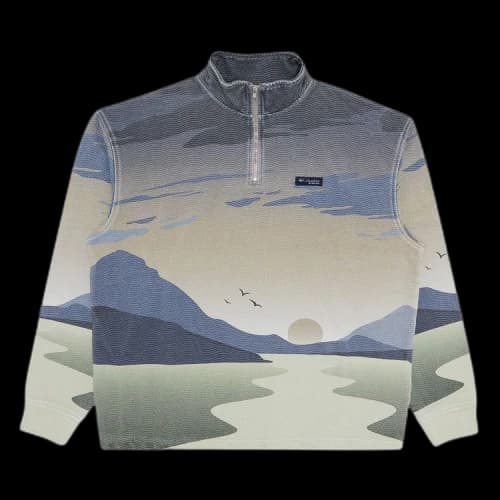 Kith For Columbia PFG Quarter Zip 'Nocturnal'