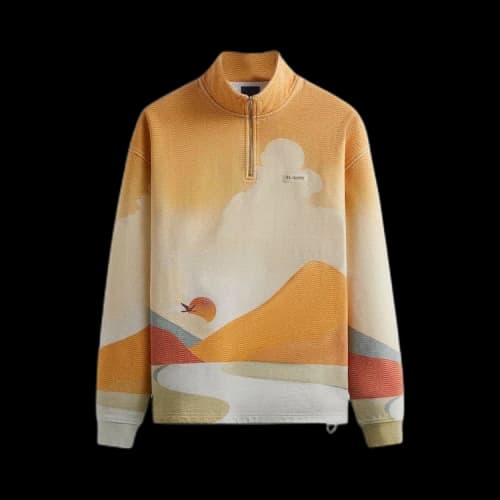 Kith For Columbia PFG Quarter Zip 'Aura'