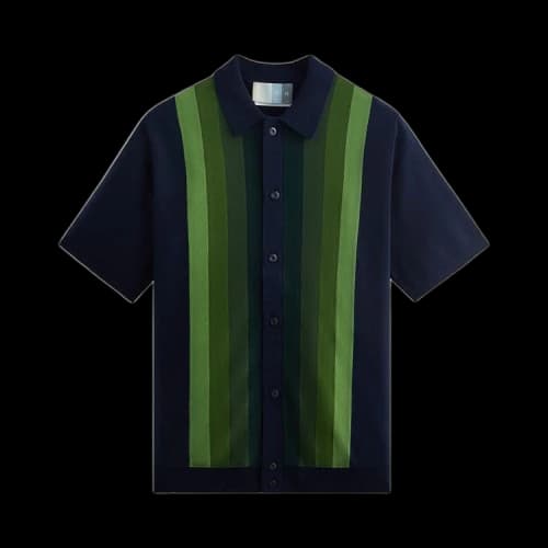 Kith Tilden Button Up Polo 'Nocturnal'