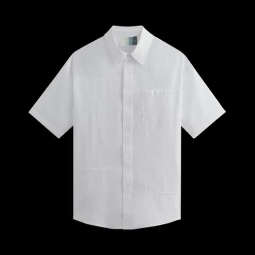 Kith Mixed Dobby Apollo Shirt 'White'