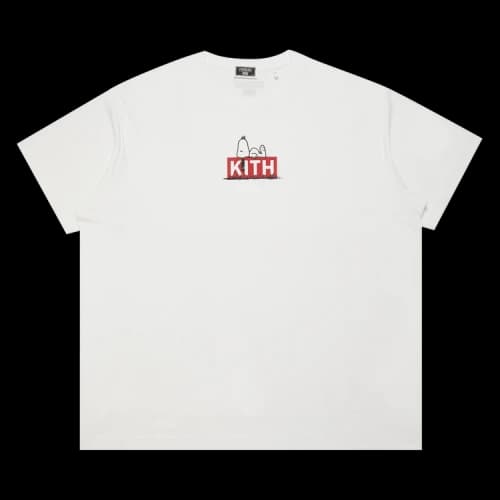 Kith For Peanuts Doghouse Tee 'White'