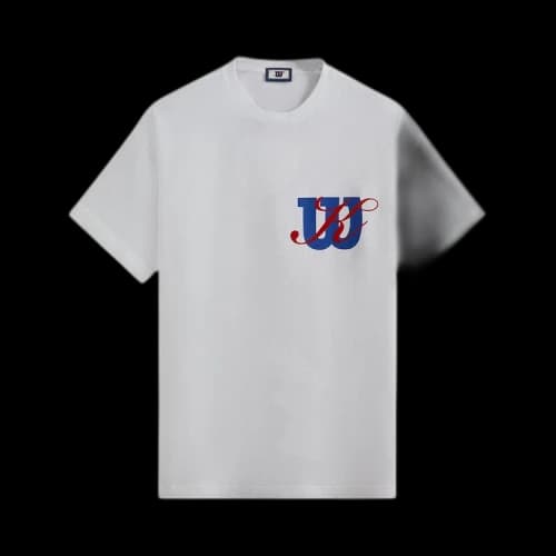 Kith For Wilson Oversized Logo Vintage Tee 'White'
