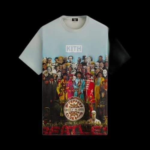 Kith For The Beatles SGT Pepper Vintage Tee 'Chalk'