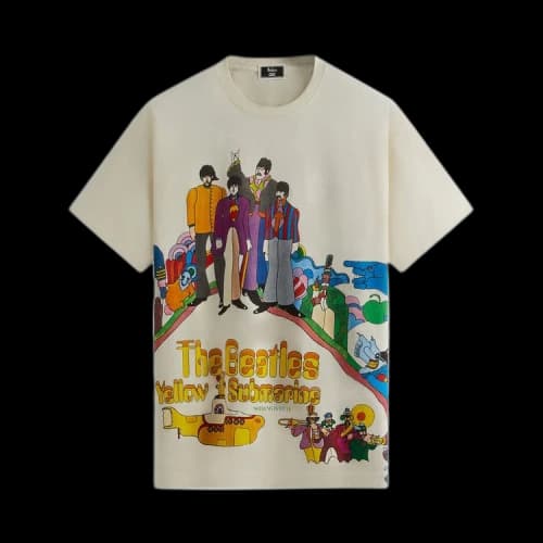 Kith For The Beatles Yellow Submarine Vintage Tee 'Sandrift'