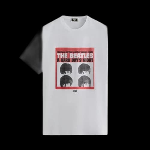 Kith For The Beatles Hard Days Night Vintage Tee 'White'