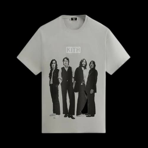 Kith For The Beatles Vintage Tee 'Concrete'