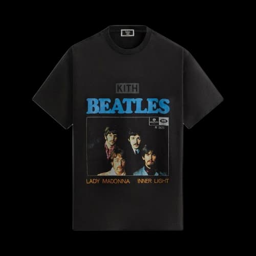 Kith For The Beatles Inner Light Vintage Tee 'Black'