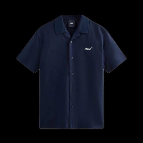 Kith Thompson Camp Collar Shirt 'Nocturnal'