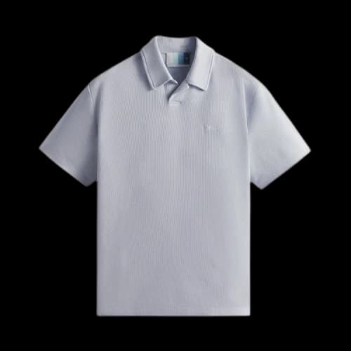 Kith Micro Waffle Drew Polo 'Angelite'