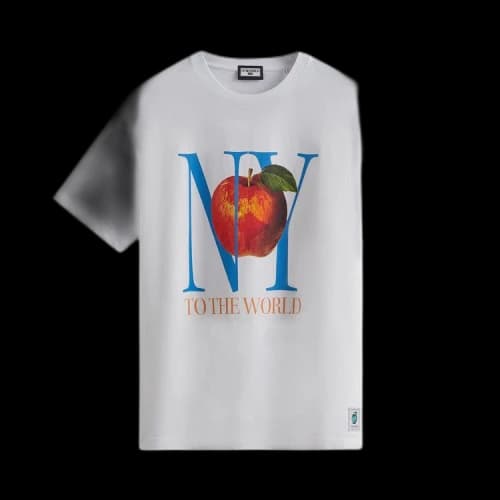 Kith New York To The World Vintage Tee 'White'