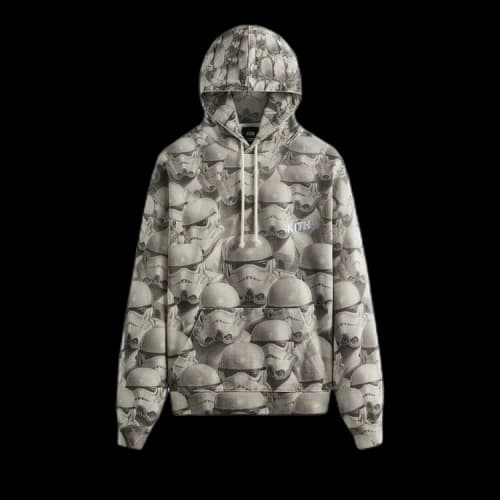 Kith x Star Wars Stormtrooper Vintage Hoodie 'Waffle'