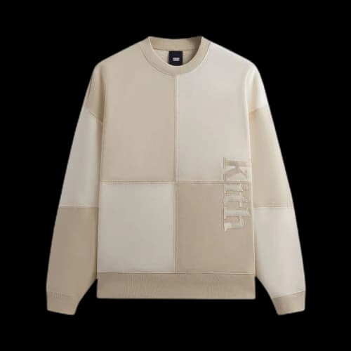 Kith Multi Panelled Nelson Crewneck 'Sandrift'