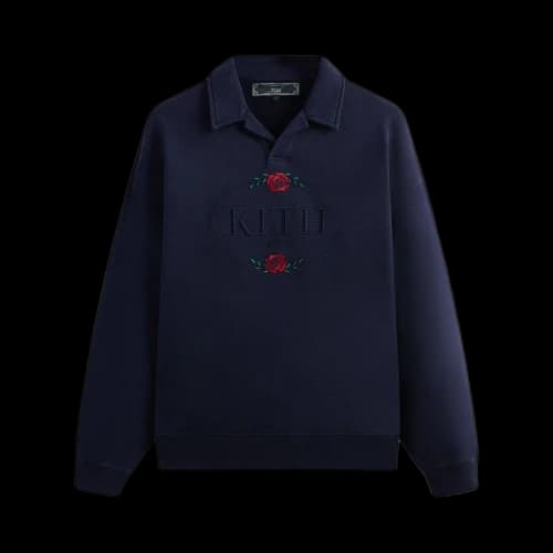 Kith Nelson Collared Pullover 'Nocturnal'