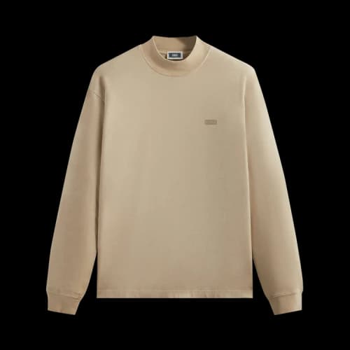Kith Long-Sleeve Mockneck LAX Tee 'Canvas'