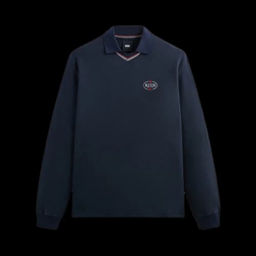 Kith Long-Sleeve Tap In Polo 'Nocturnal'