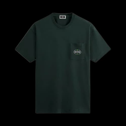 Kith NY Rose Pocket Tee 'Stadium'