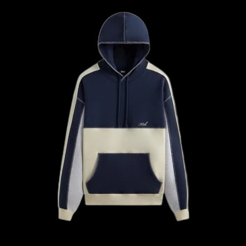 Kith Multi Panelled Williams Iii Hoodie 'Nocturnal'