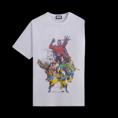 Kith For X-Men Retro Comic Vintage Tee 'White'