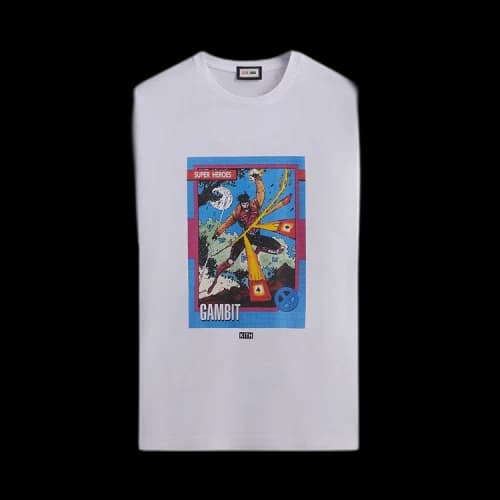 Kith For X-Men Gambit Card Vintage Tee 'White'