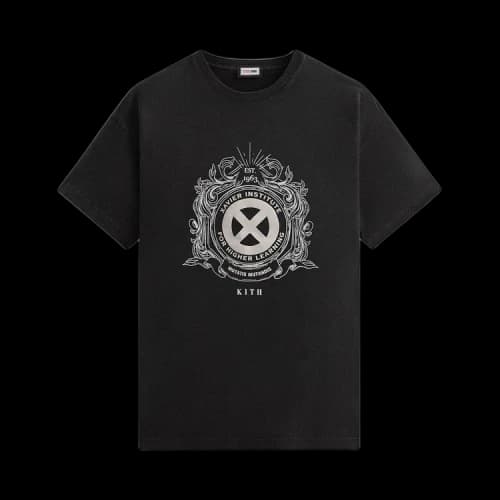 Kith For X-Men Xavier Institute Vintage Tee 'Black'