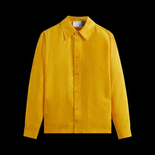 Kith Long-Sleeve Boxy Collared Overshirt 'Opulence'
