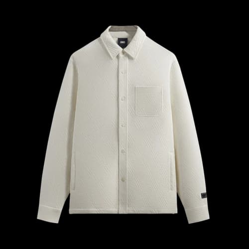 Kith Quilted Interlock Ginza Shirt 'Sandrift'