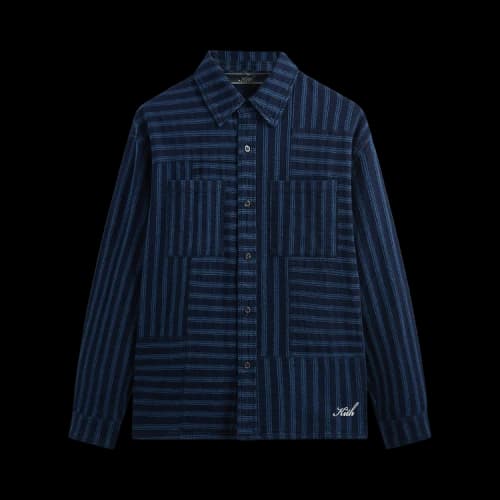 Kith Stripe Denim Jaydin Shirt 'Eve'