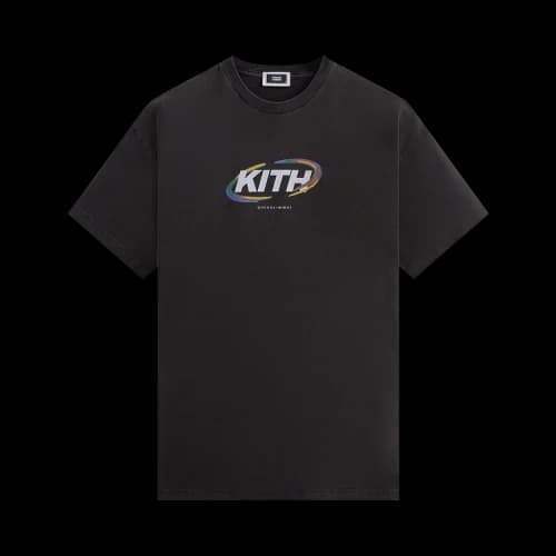 Kith Spiral Vintage Tee 'Black'