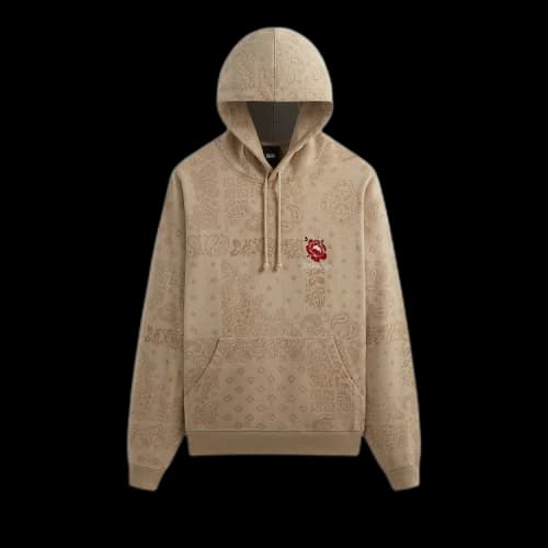 Kith Paisley Nelson Hoodie 'Canvas'
