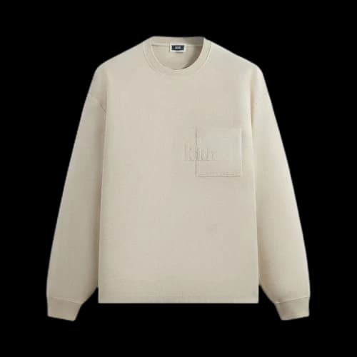 Kith Long-Sleeve Quinn Tee 'Sediment'