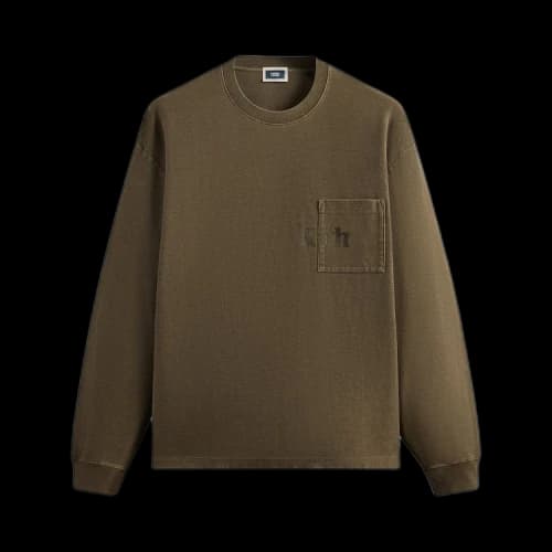 Kith Long-Sleeve Quinn Tee 'Java'