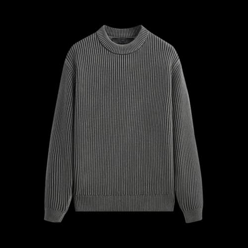 Kith 101 Garment Dyed Meyer Knit Crewneck 'Machine'