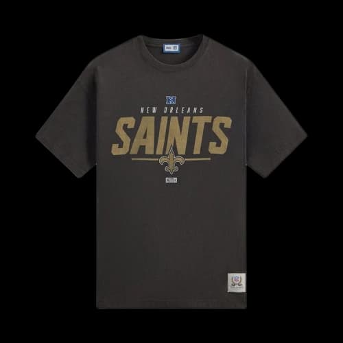 Kith For The NFL: Saints Vintage Tee 'Black'