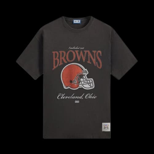 Kith For The NFL: Browns Vintage Tee 'Black'